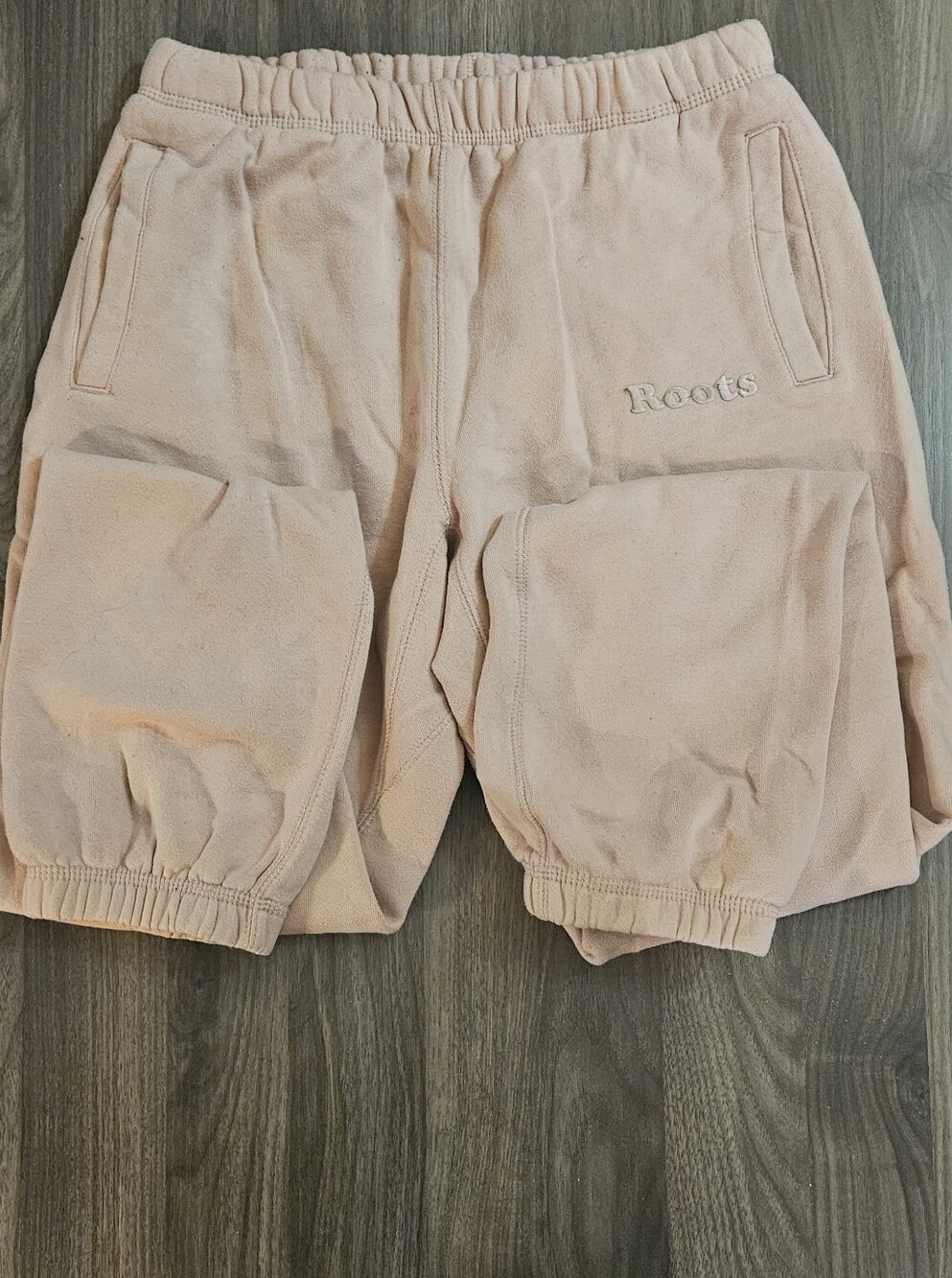 Roots Pink Logo Sweatpants - Picture 4 of 5